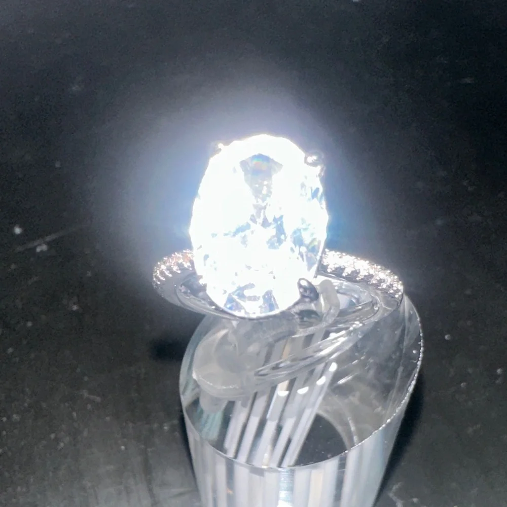 Fashion Jewelry Silver Ring Size 7